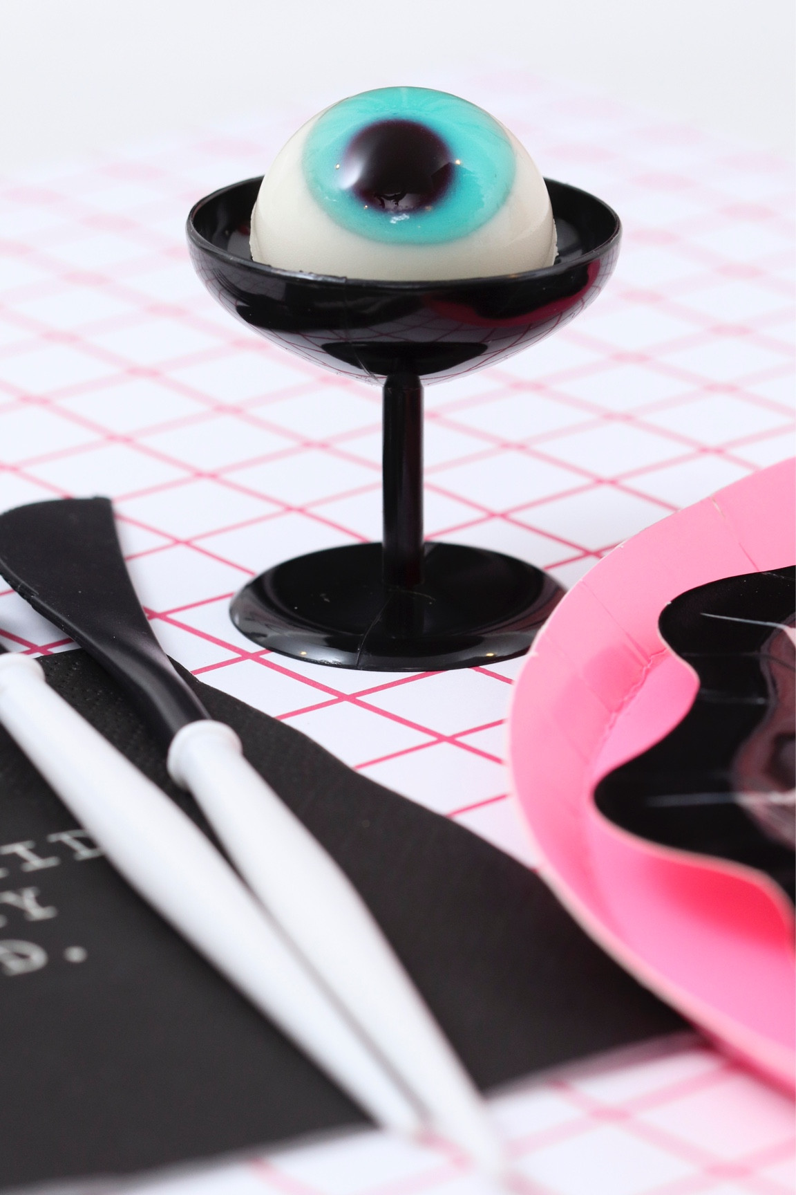 Serve up a scare….an “amuse bouche” from the chef to cleanse (or frighten) your palette!
👀👀👀
Eye found the cutest little mini dessert cups that fit eyeball gummy candy perfectly! 

#LTKparties #LTKkids

#LTKSeasonal