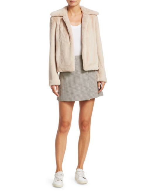 Theory - Luxe Faux Fur Jacket | Saks Fifth Avenue