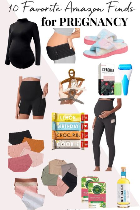 Amazon finds for pregnancy - including maternity underwear + comfy slippers 

Bump friendly underwear // plant based protein bars // claw hair clips // pregnancy belly band // face ice roller // maternity workout leggings // alcohol free tequila // hot tea for pregnancy 

#LTKFindsUnder50 #LTKHome #LTKBump