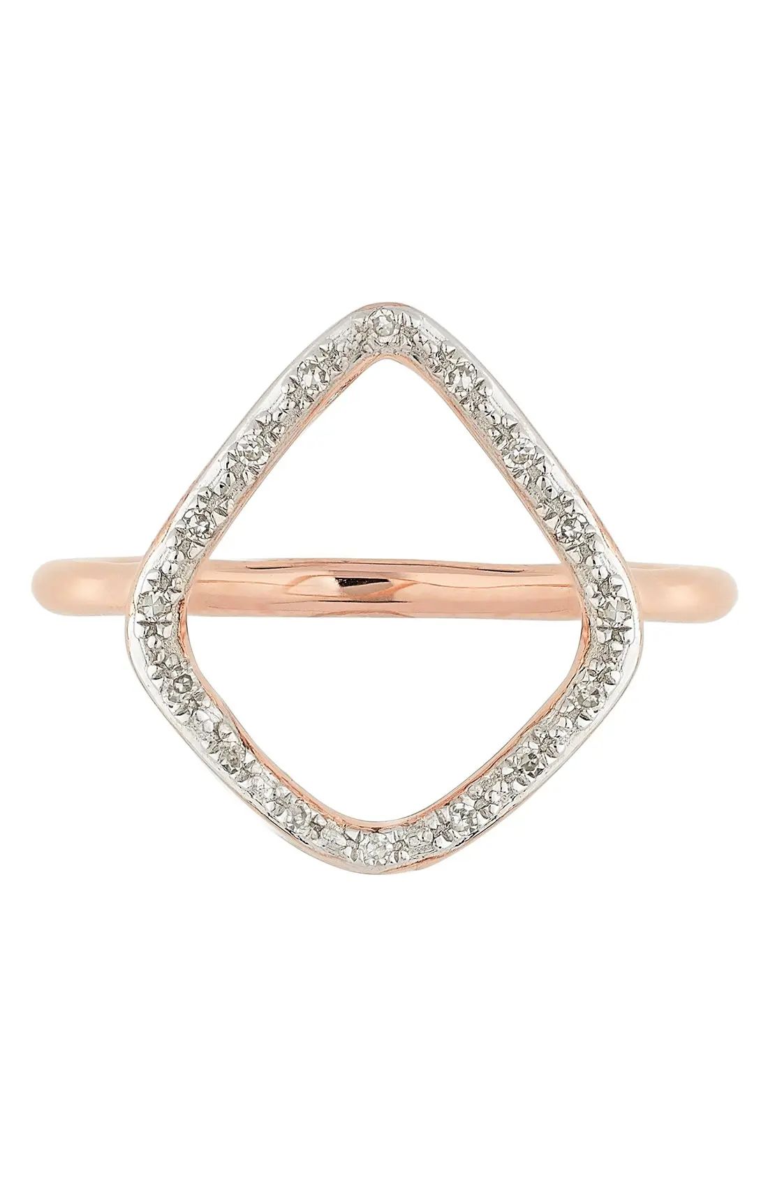 'Riva' Diamond Hoop Ring | Nordstrom