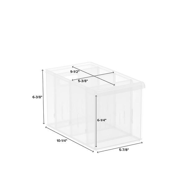 Large STAK Bin Clear | The Container Store