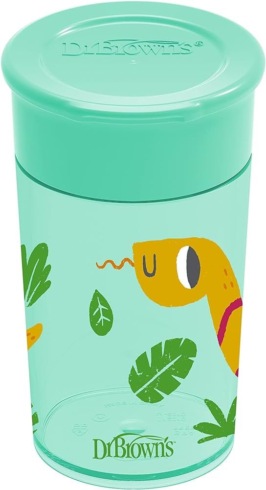 Dr. Brown’s Milestones Cheers 360 Cup Spoutless Transition Cup, Travel Friendly & Leak-Free Sip... | Amazon (US)