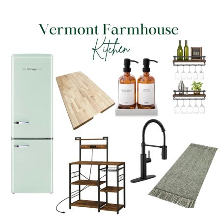 Vermont farmhouse kitchen decor details and renovation items!

#LTKhome
