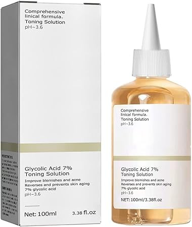 Glycolic Acid 7% Toner, Glycolic Acid 7% Toning Resurfacing Solution,Facial Exfoliation and Rejuv... | Amazon (US)
