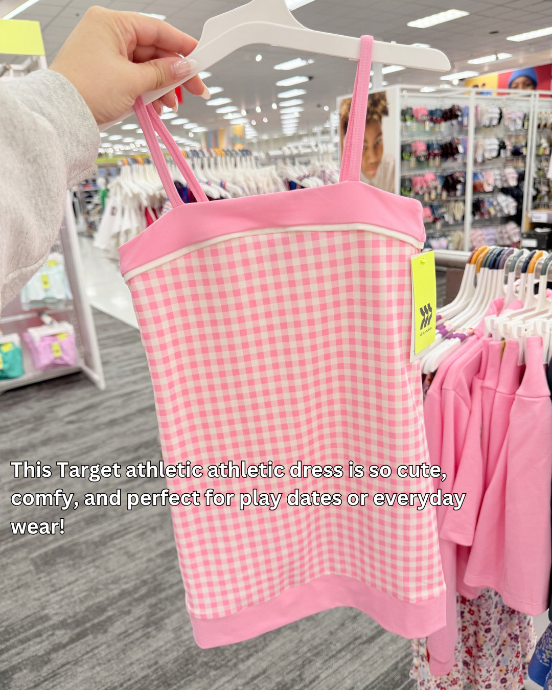 This gingham dress has me in a chokehold! The cutest little athletic dress—comfy, breathable, and perfect for play dates or everyday wear! 

 

 #LTKSeasonal #LTKKids
