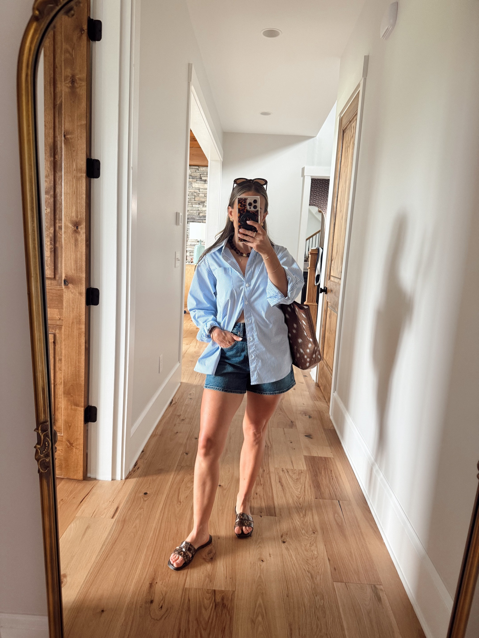 BOONE DAY: fishing, driving range, playing outside.

Size up in the shorts. I got my usual size 26 and they’re a little snug. The shirt I’m wearing is L’Academie, but I linked a more affordable one from Quince that I also own and love. 

 #LTKmomlife #LTKSeasonal #LTKOver40