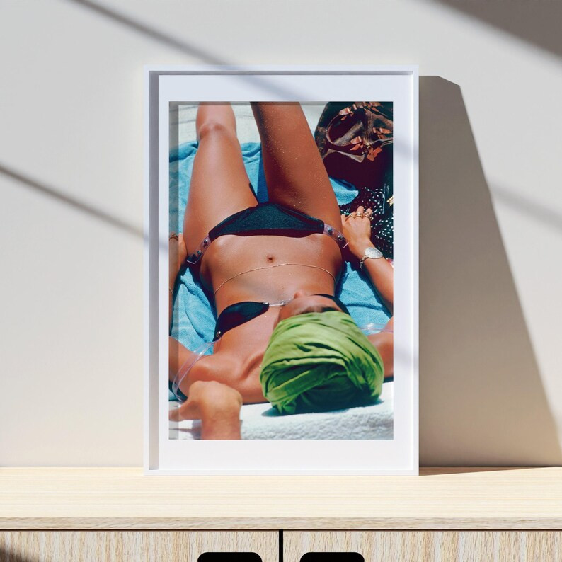 Slim Aarons Marisa Berenson Print Poster, Vintage Print, Photography Prints, High Society Photo P... | Etsy (US)