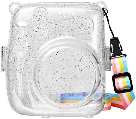 MOSISO Protective Case Compatible with Fujifilm Instax Mini 11 Instant Camera, Sparkly Glitter Ha... | Amazon (US)