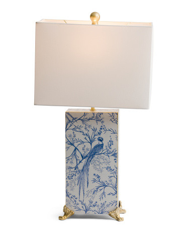 26in Botanical Metal Table Lamp | TJ Maxx
