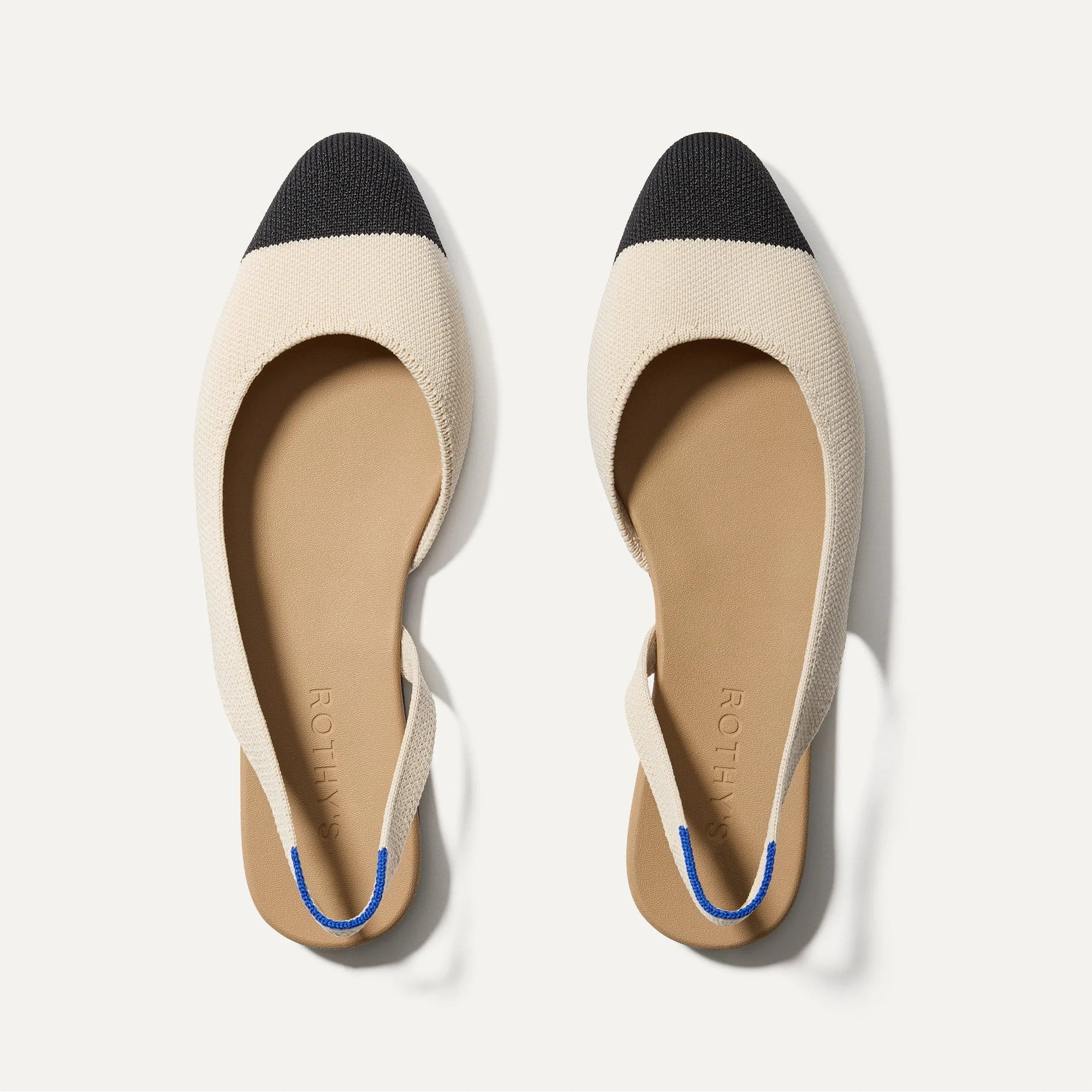 The Almond Slingback - Conch Captoe | Rothy's