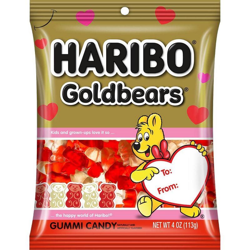 Haribo Valentine's Day Goldbears Gummi Candy - 4oz | Target
