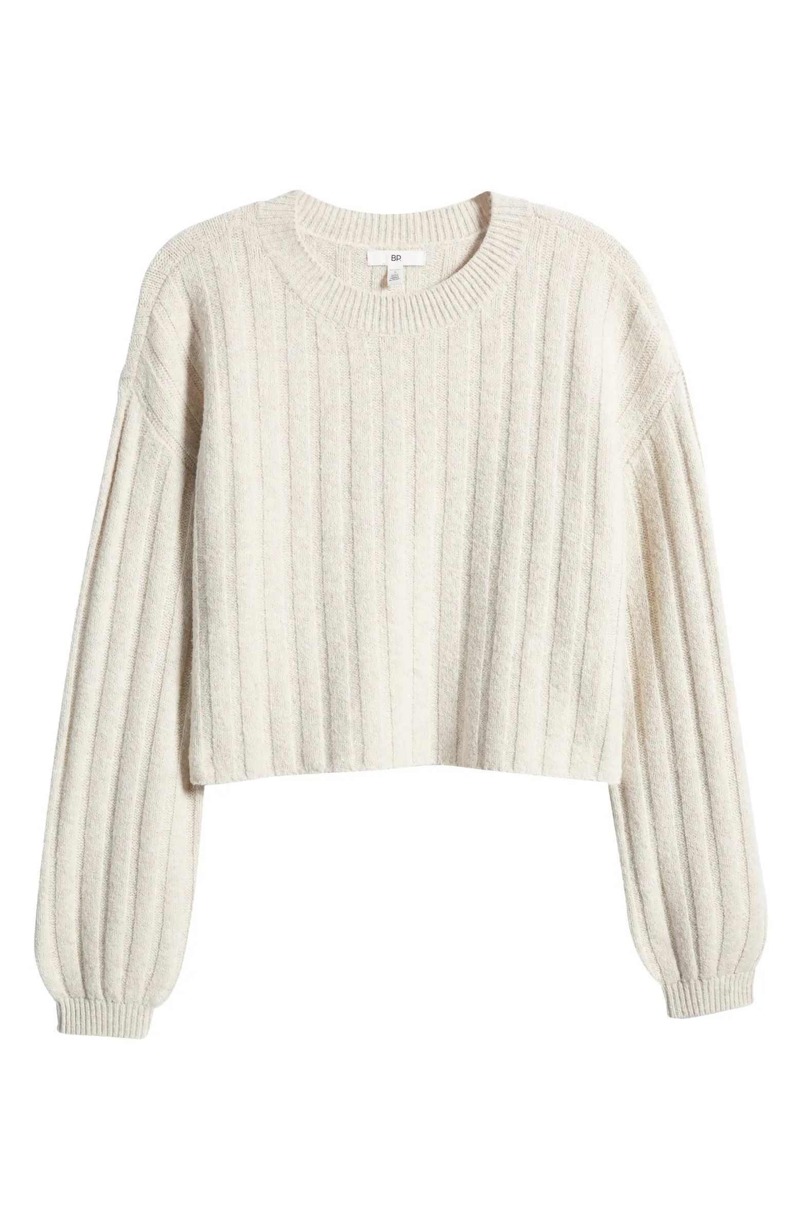 Ribbed Crewneck Sweater | Nordstrom