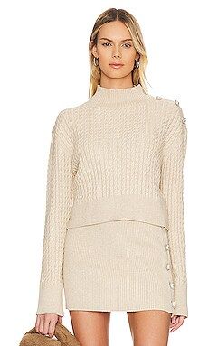 Stitches & Stripes Lilit Turtleneck in Latte from Revolve.com | Revolve Clothing (Global)