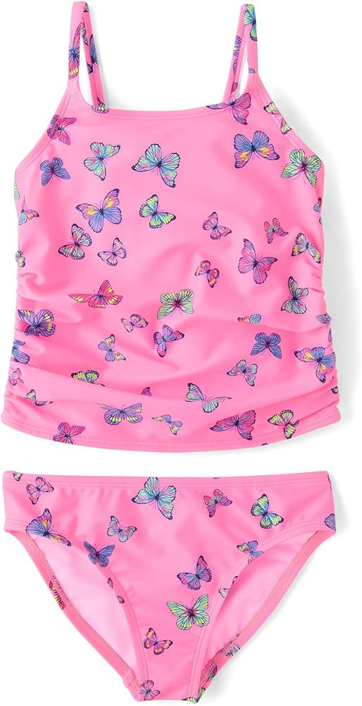 The Children's Place Girls 2-Piece Tankini Swimsuit | Amazon (US)