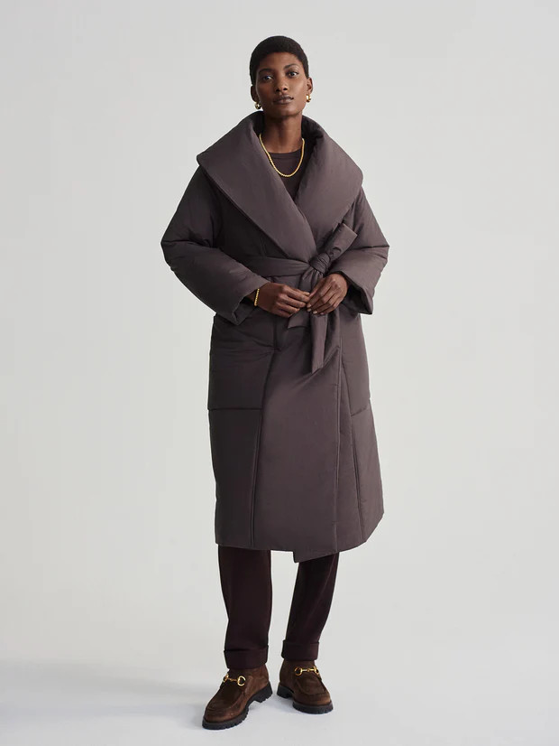 Ana Long Wrap Coat | Varley US | Varley US