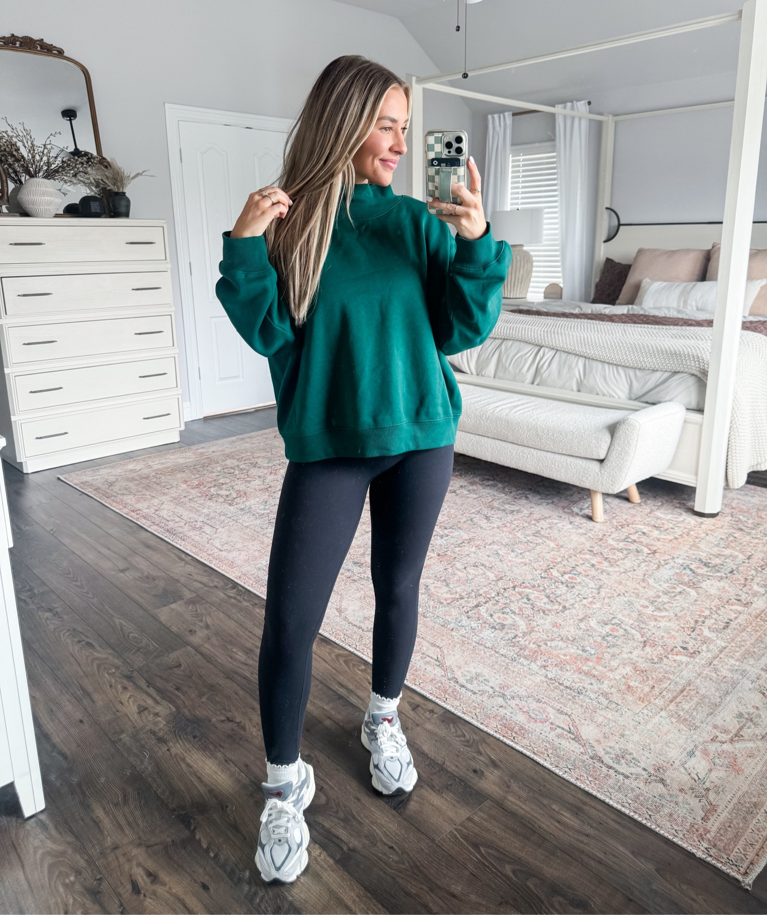 Wearing an XXL in the top 