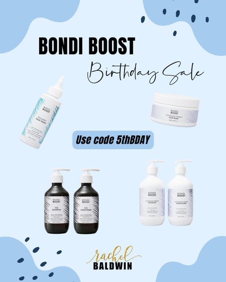 One of my fav hair superheros, Bondi Boost, is having a huge birthday sale this week! They have products targeting specific hair care, and the quality is 👌. Be sure to use code 5thBDAY 🛍️ 🎉

#ad #bondiboost 

#LTKbeauty #LTKBeautySale #LTKsalealert