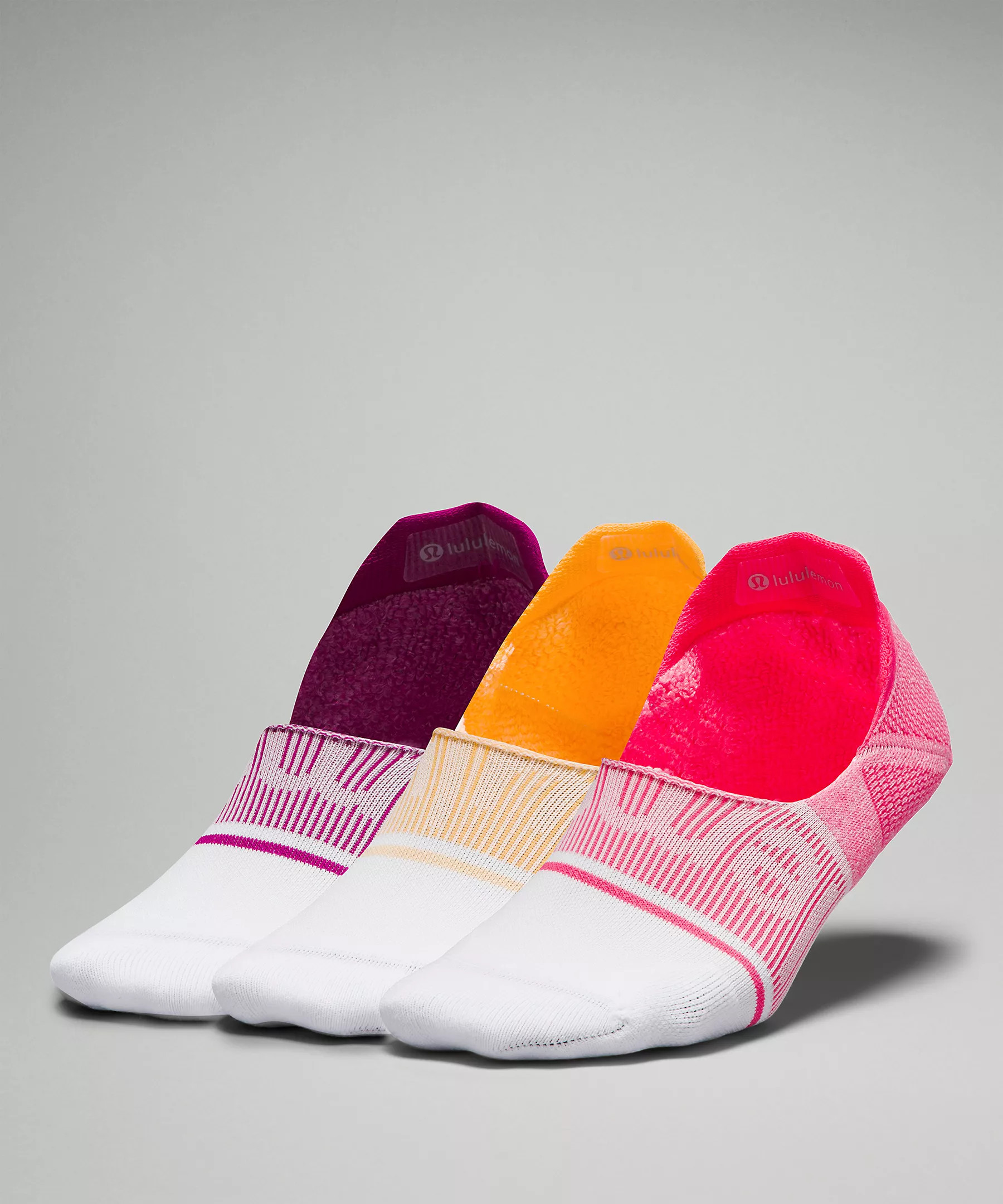 Women's Power Stride No-Show Sock with Active Grip Multi-Colour | Lululemon (US)