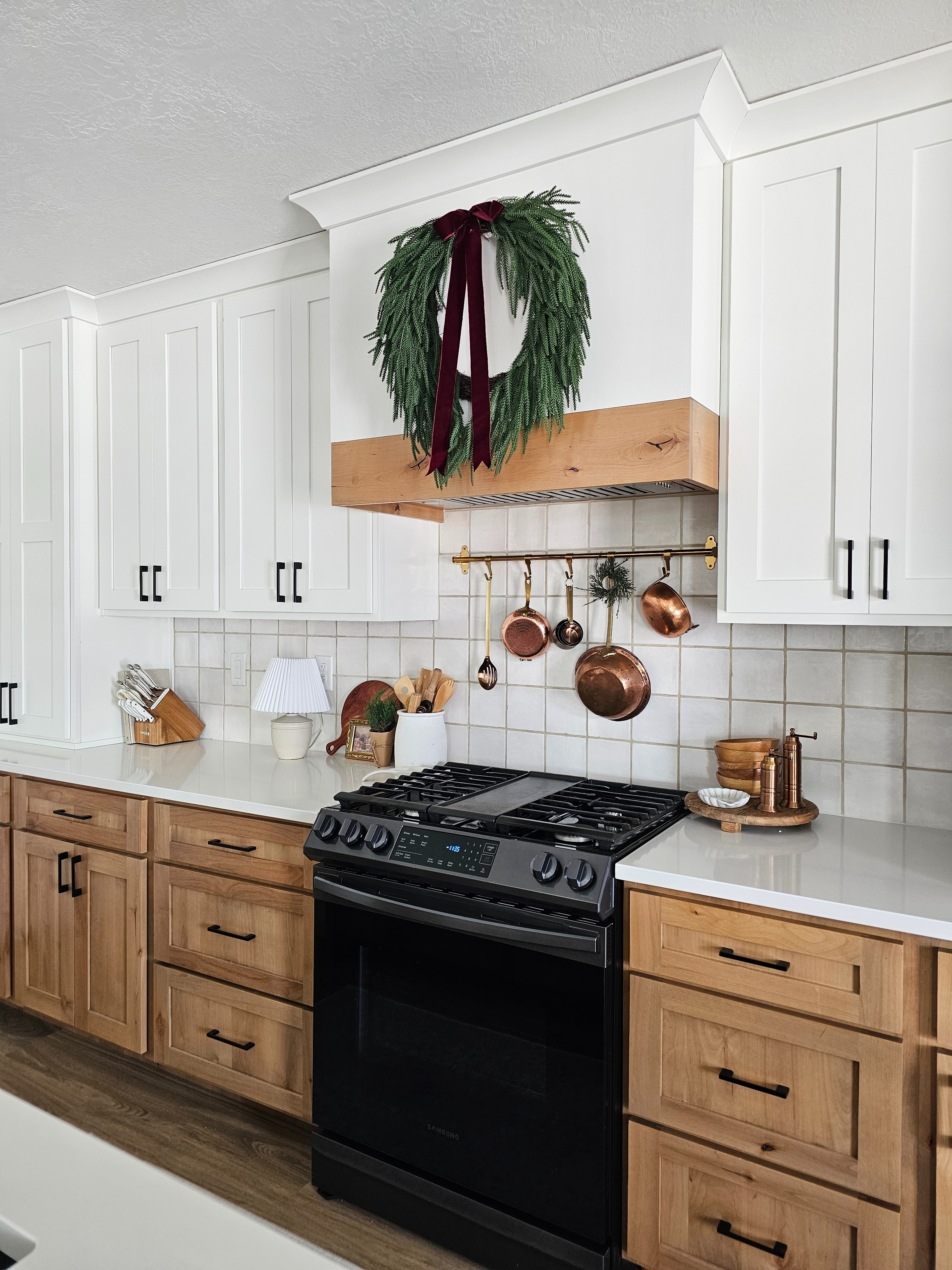 Christmas in my kitchen just makes my heart happy 🥰🎄 give me all the copper accents and greenery

#LTKHoliday #LTKSeasonal #LTKHome