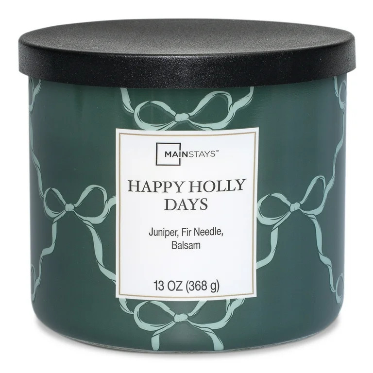 Mainstays Vela Perfumada de 3 Mechas Happy Days, 13 oz. | Walmart (US)