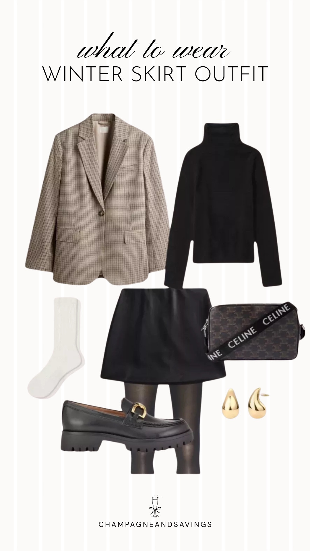 Winter skirt outfit

#LTKootd