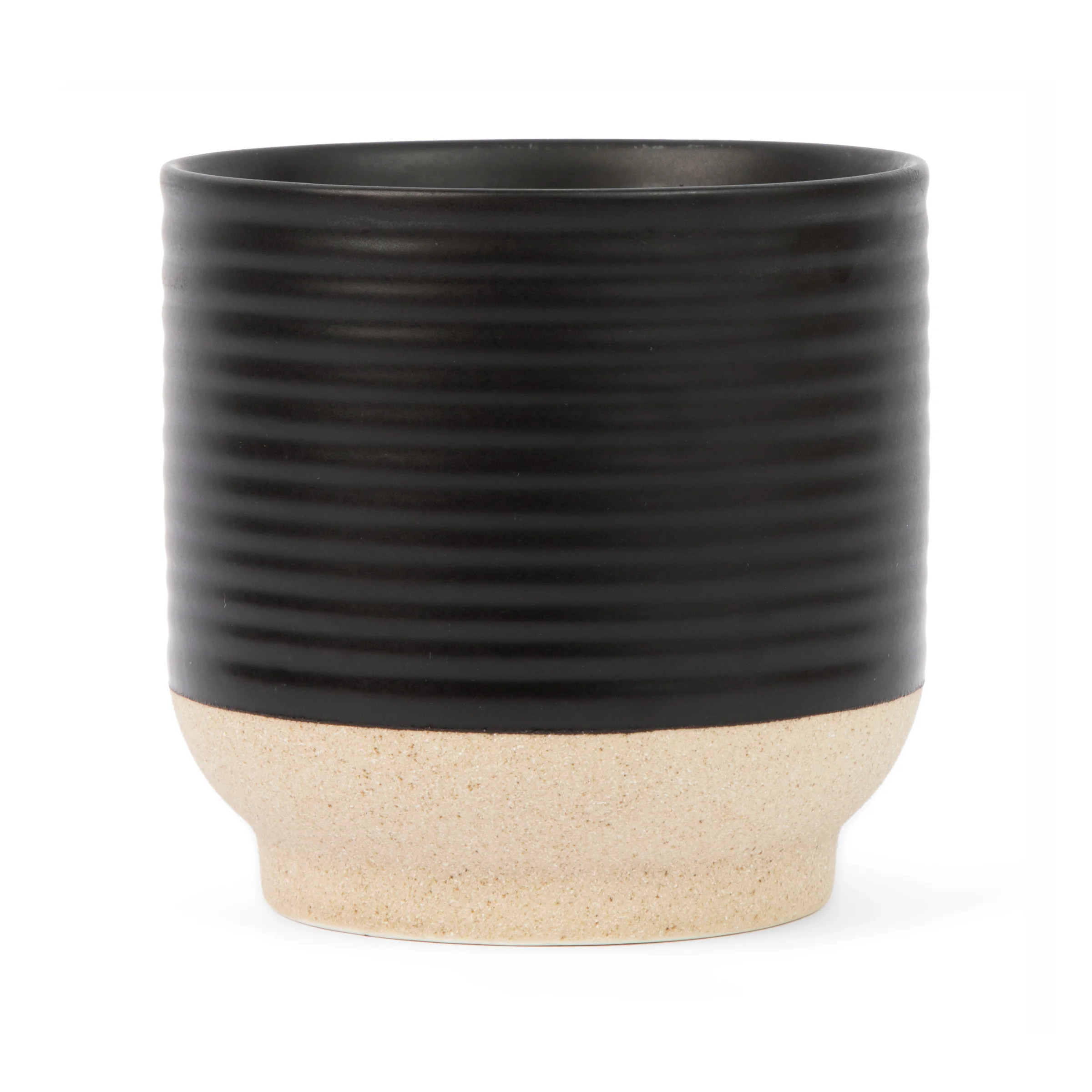 Better Homes & Gardens 16oz Warm Leather & Amber Scented 2-Wick Stoneware Candle - Walmart.com | Walmart (US)