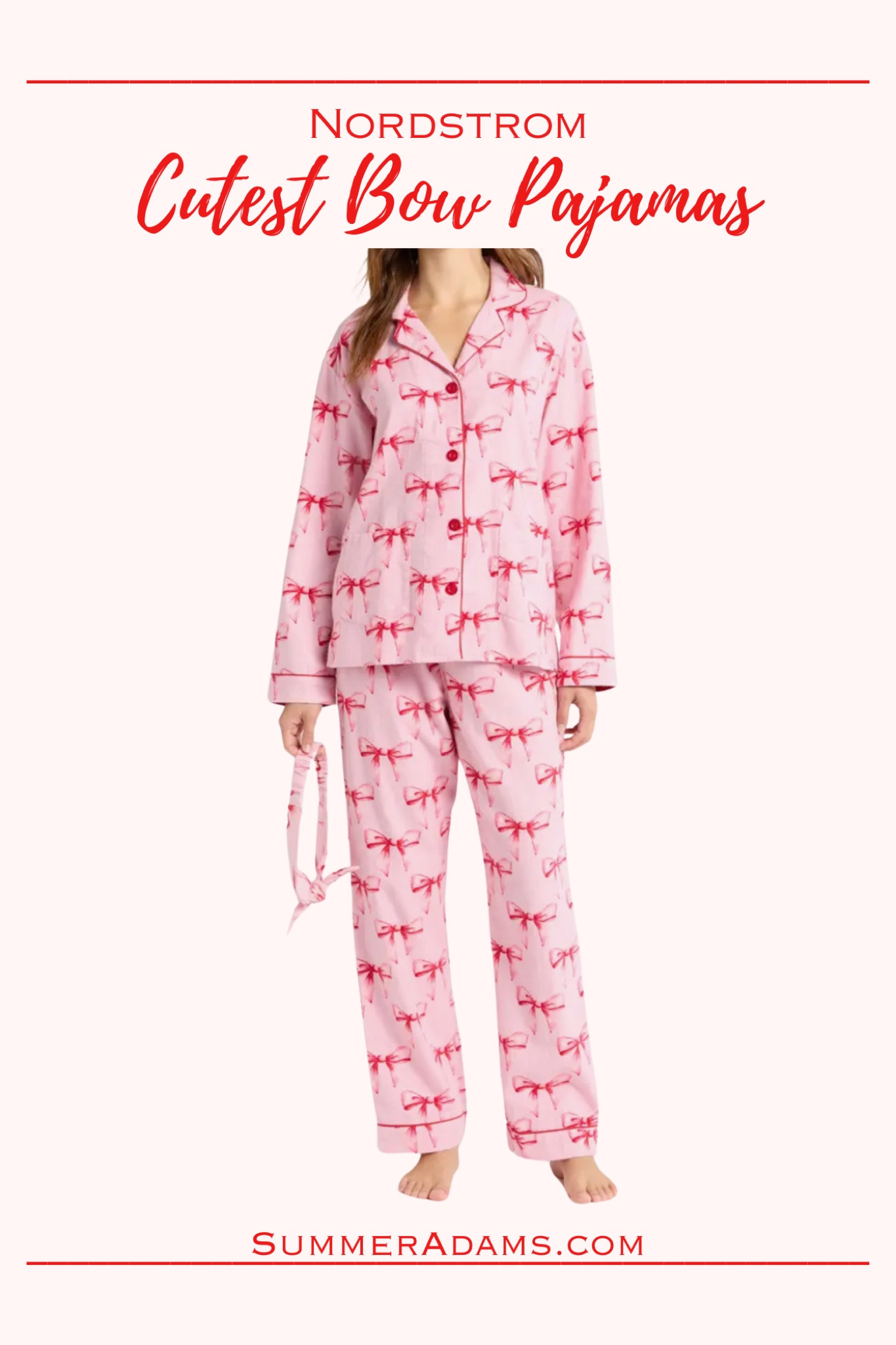 CUTEST pink and red bow flannel pajamas at Nordstrom right now. Get them before they’re gone!

#LTKGiftGuide #LTKSeasonal #LTKHoliday