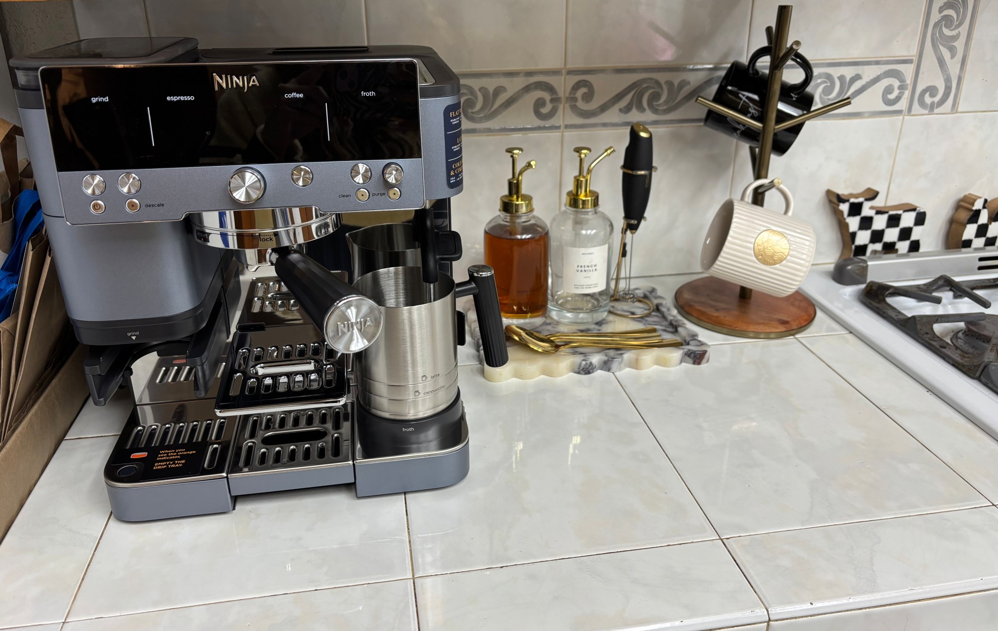New coffee station set up! 

Ninja espresso machine, Christmas gift, gift ideas, sale, holiday, target, Amazon, coffee station 

#LTKHome #LTKSaleAlert #LTKHoliday