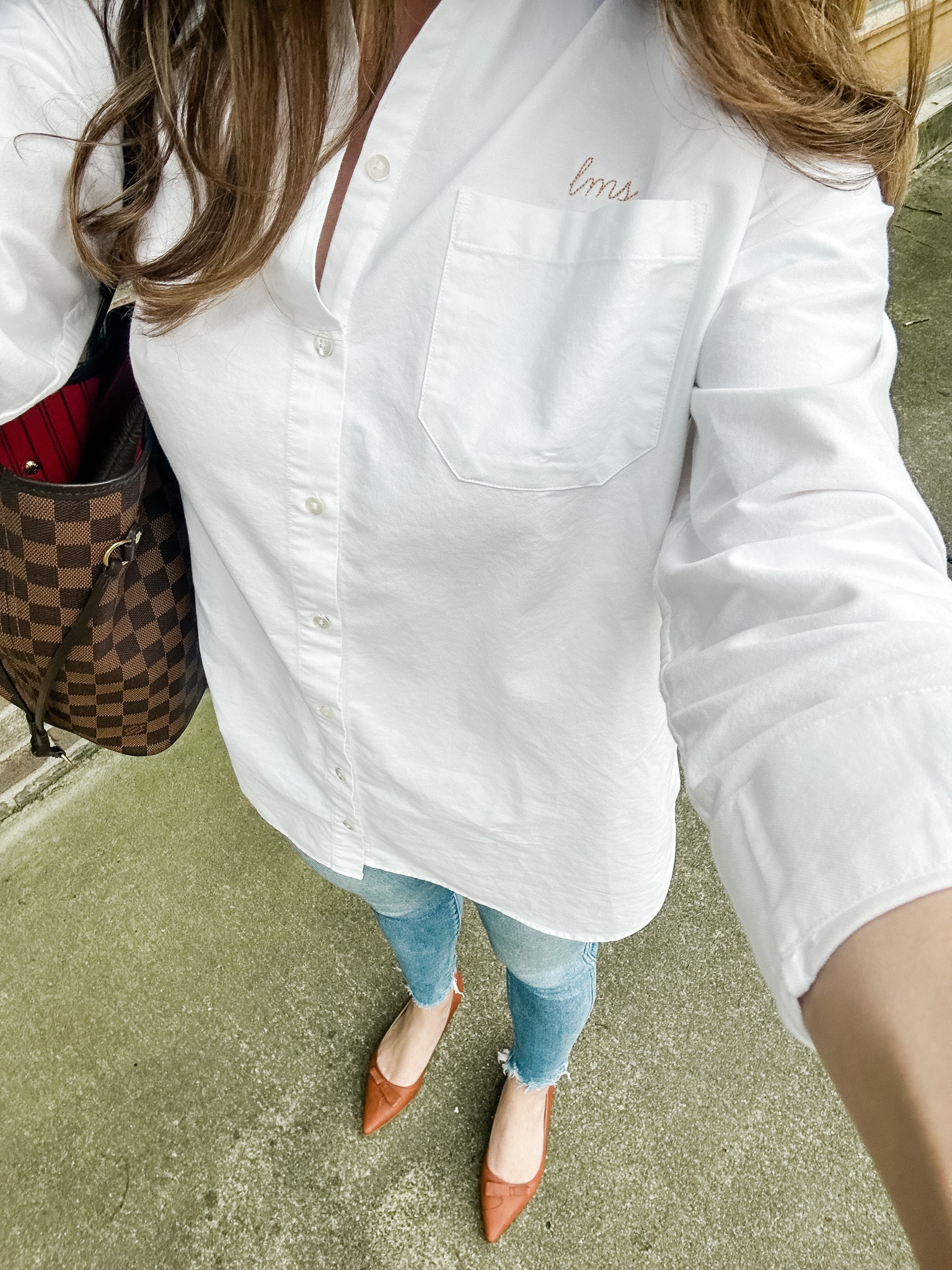 It’s the embroidered monogram for me—shirt is the Max Shirt from Sézane and worth every single penny (!!) also living in my favorite transitional shoes these days—you can always use code SARAHFLINT-BAWXD for $50 off your first pair. 

#LTKbeauty #LTKstyletip #LTKshoecrush