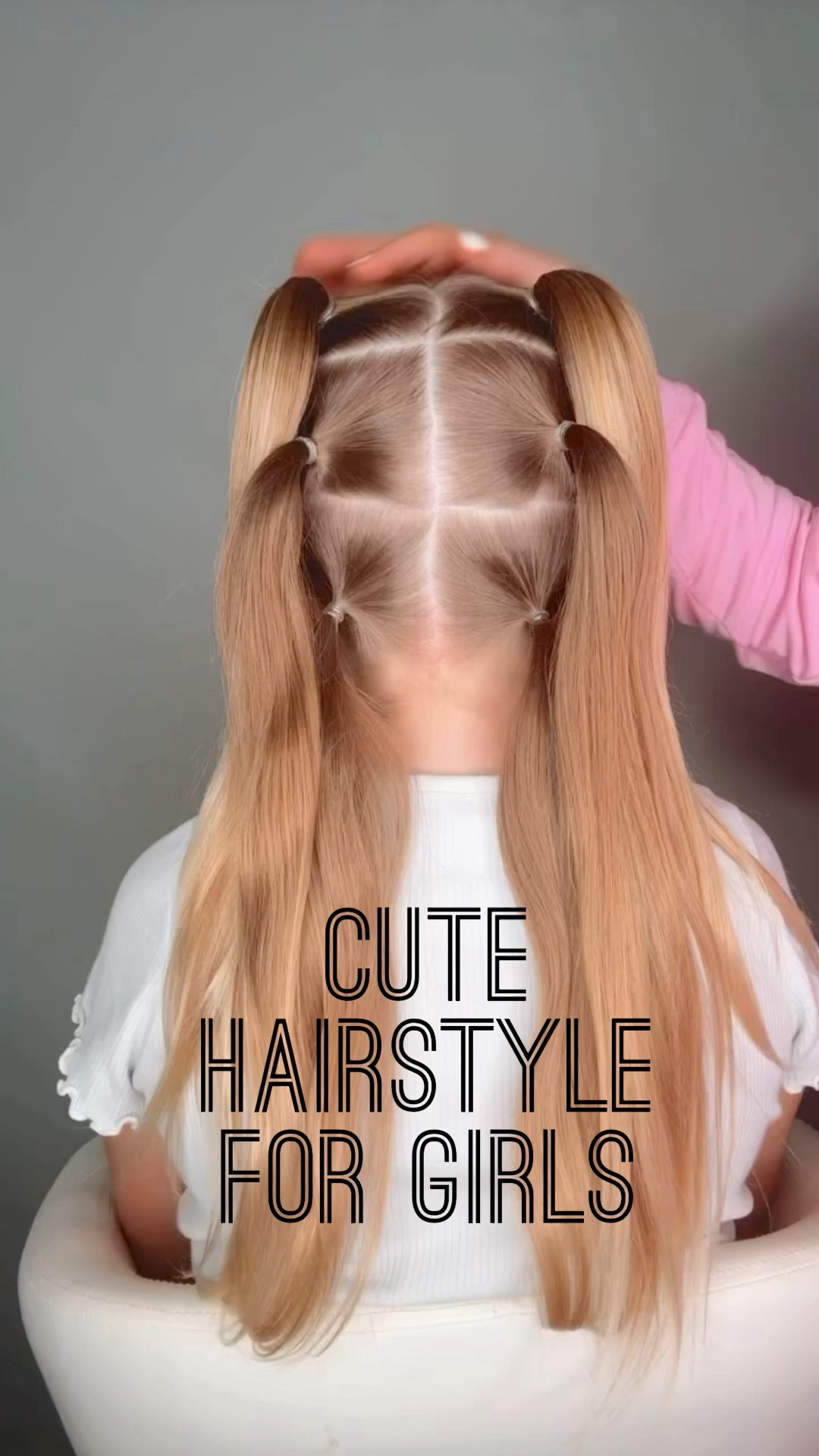 CUTE HAIRSTYLE FOR GIRLS 🩷 This is such a cute and easy hairstyle that I love to do on my daughter‘s hair! Sharing my favorite hair products with you, too! Make sure you follow us for daily hairstyles! 

#LTKBeauty