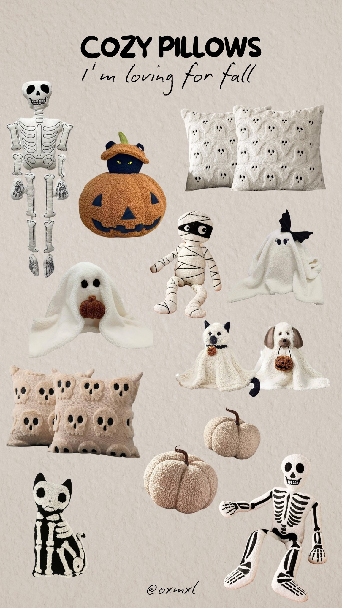 cozy pillows i’m loving for fall from amazon 
🎃👻☠️

#falldecor #amazonfinds 

#LTKautumn #LTKSeasonal #LTKHome