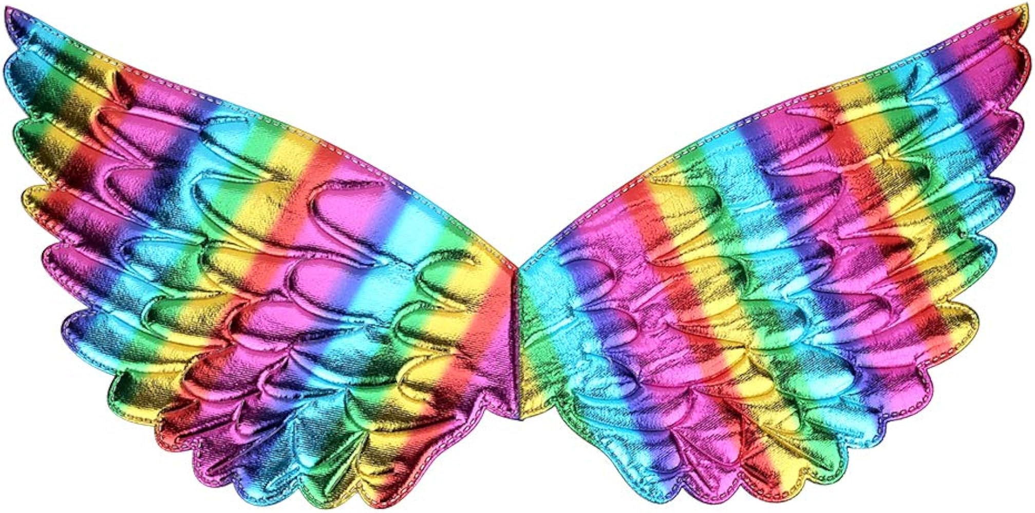 Unicorn Wings -white/rainbow/glitter | Amazon (US)