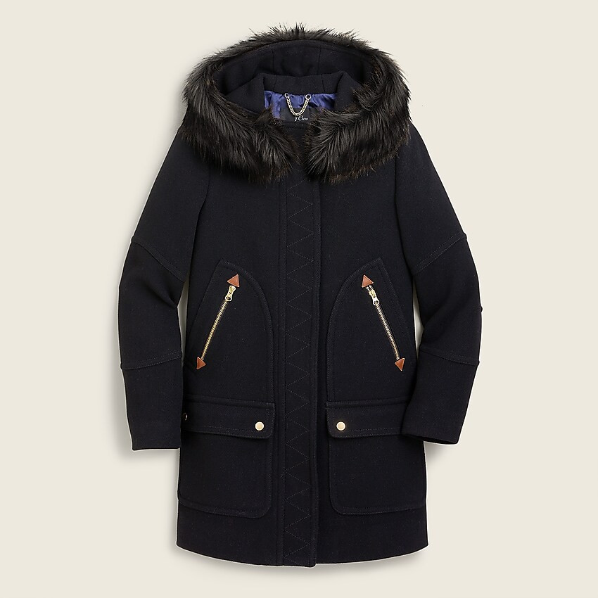 Chateau parka in Italian stadium-cloth wool | J. Crew US