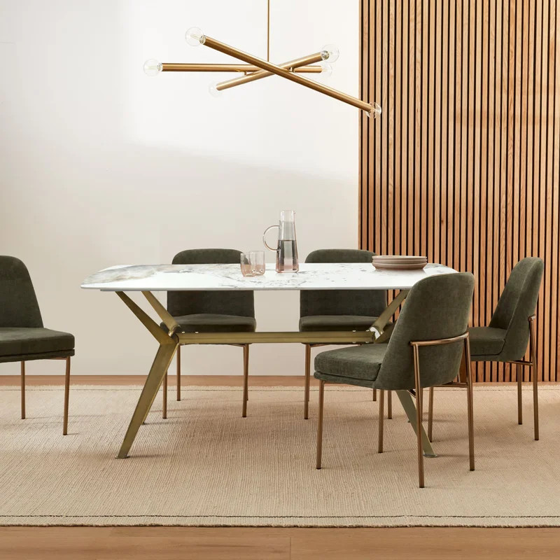 63" Stone Pedestal Dining Table | Wayfair North America