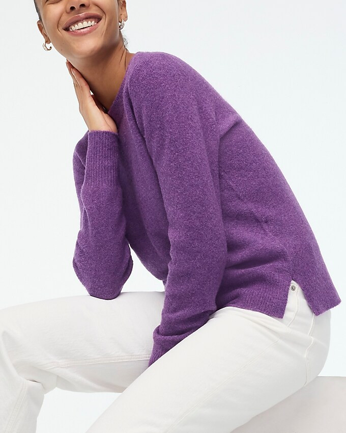 Crewneck sweater in extra-soft yarn | J.Crew Factory