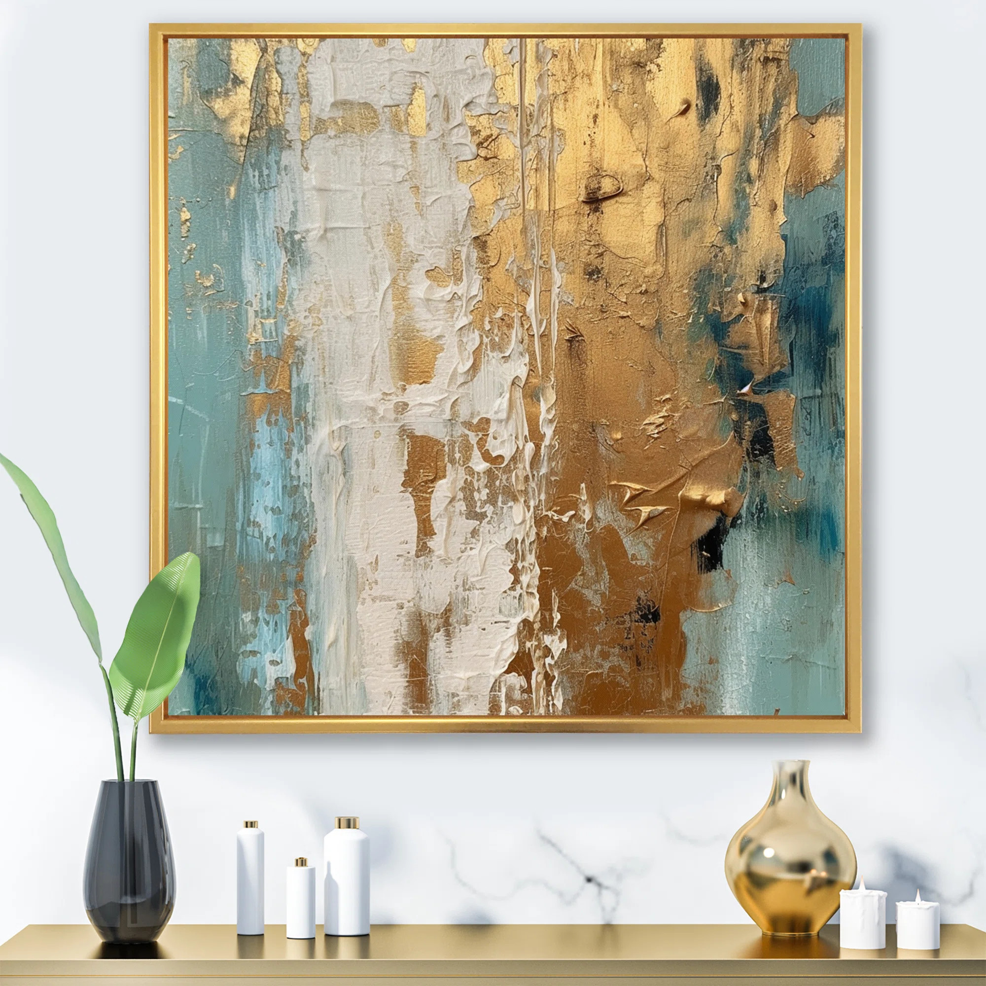 Mercer41 Gilded Daydreams VII - Minimalism Wall Decor | Wayfair | Wayfair North America