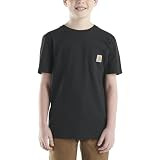 Carhartt Kids' Short Sleeve Pocket T-Shirt Tee Shirt | Amazon (US)