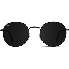 WearMe Pro - Reflective Lens Round Trendy Sunglasses | Amazon (US)