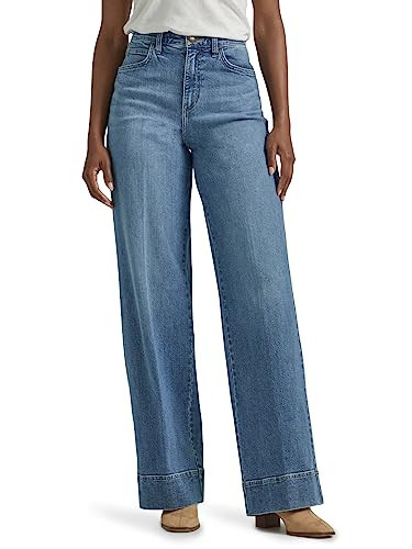 Lee Women's Legendary High Rise Trouser Jean, Elevated Retro, 12 | Amazon (US)