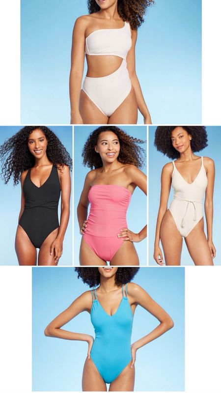 Vacation ready. This is my exact order that I placed for 30% off with Target yesterday. And I ordered smalls in all 5 swimsuits. #resortwear #vacationoutfit 

#LTKswim #LTKSpringSale #LTKsalealert