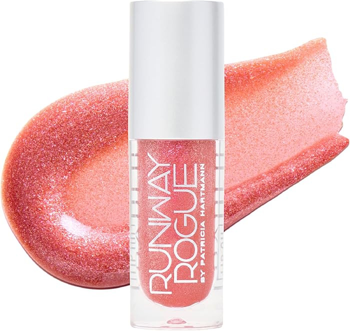 Runway Rogue Loaded Lip Oil, Hydrating and Plumping Lip Shimmer Oil with Tri-Peptide Formula, Sof... | Amazon (US)