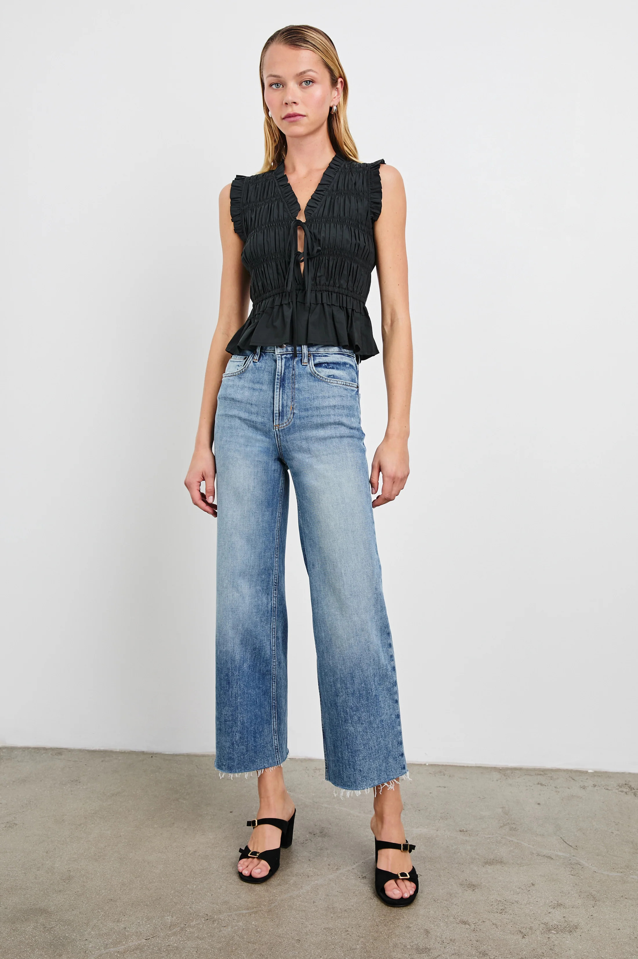 GETTY CROP WIDE LEG - TRADEWIND | Rails