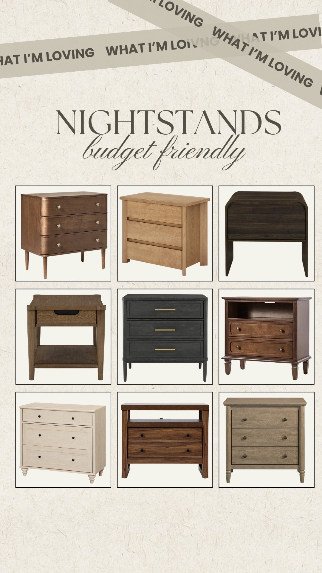 Budget friendly nightstands I am loving!

nightstands, affordable home finds, budget friendly home finds 

#LTKHome