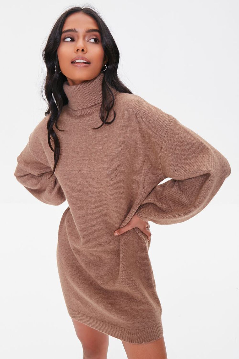 Turtleneck Mini Sweater Dress | Forever 21 | Forever 21 (US)