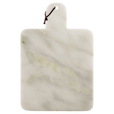 Thirstystone Large White Marble Paddle Serving Board | Target