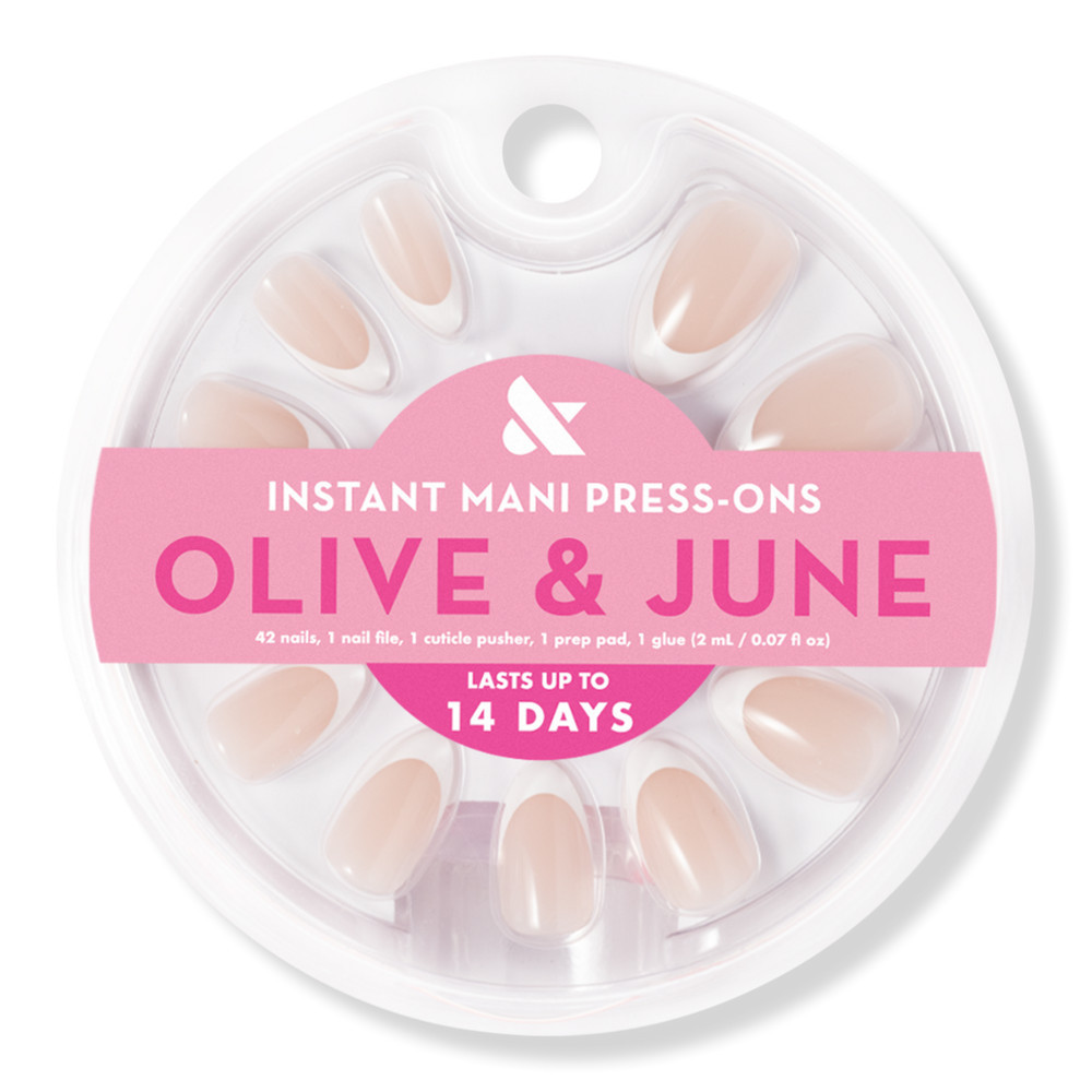 Olive & June Instant Mani Press-On Nails Iconic French | Ulta