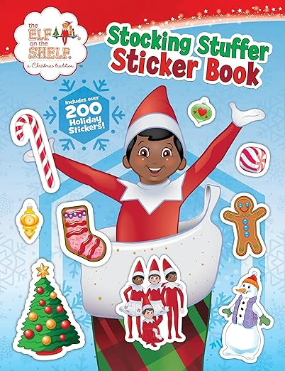 The Elf on the Shelf: Stocking Stuffer Sticker Book: Great for Holiday and Christmas Reading or G... | Amazon (US)