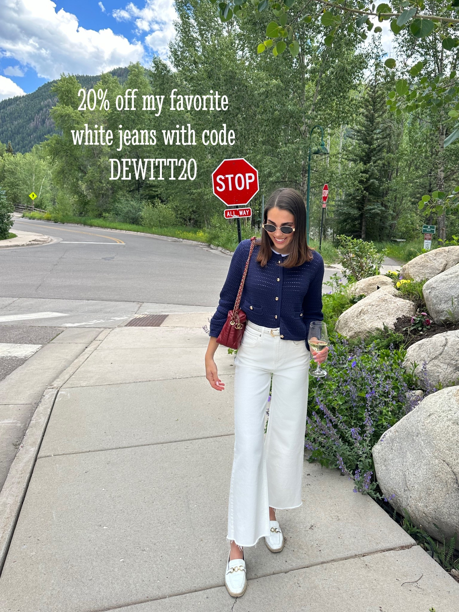 20% off my favorite white jeans with code DEWITT20 !!! Valid through 3/10/25

#LTKSeasonal #LTKSaleAlert #LTKStyleTip