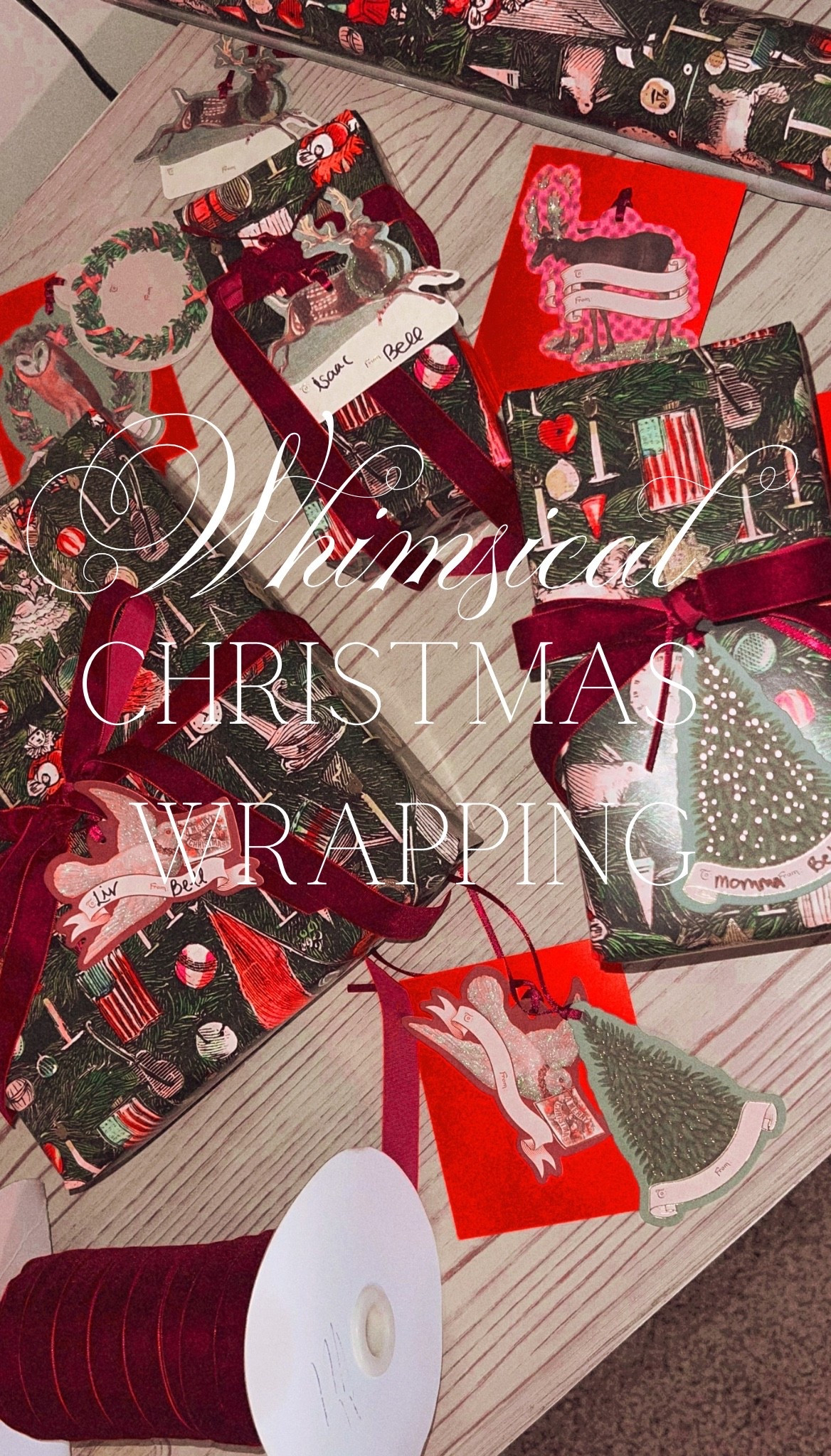 Whimsical Christmas wrapping paper 🎄

#LTKHoliday #LTKHome #LTKSeasonal