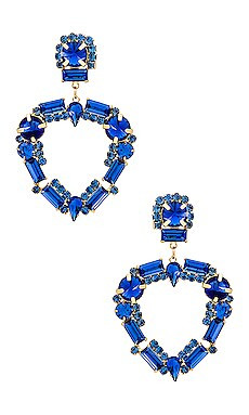 8 Other Reasons Love Me Earrings in Indigo from Revolve.com | Revolve Clothing (Global)